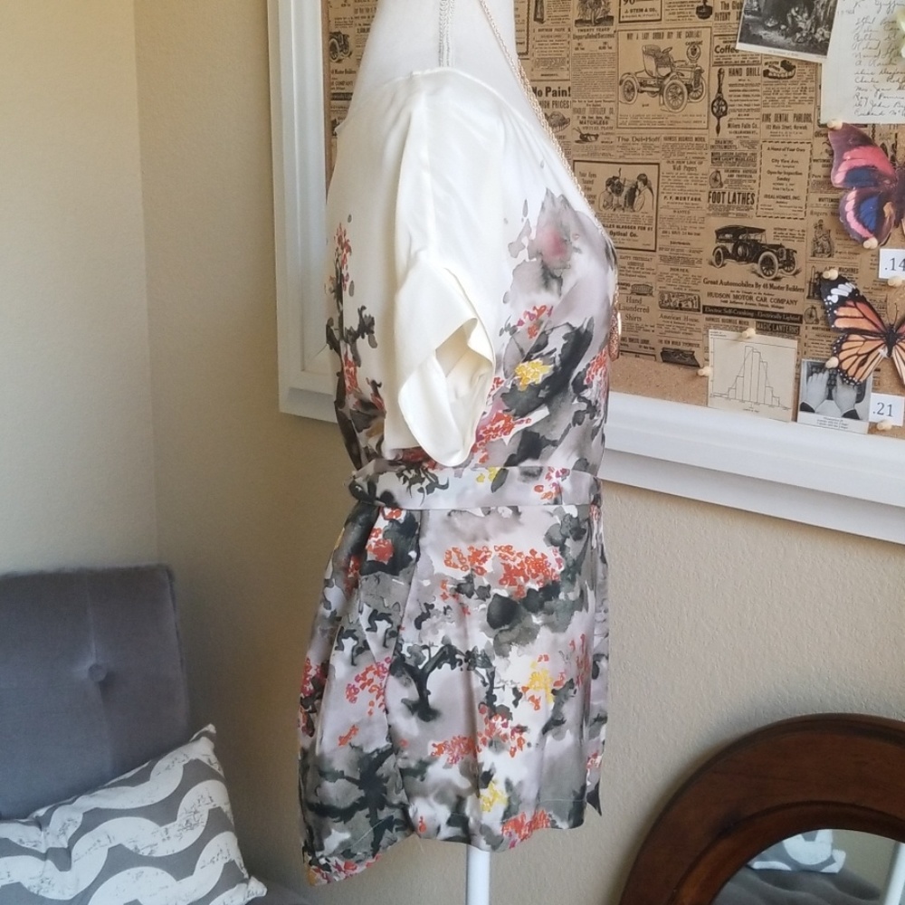 Anthropologie Maeve Paradise Ascending Blouse - S - Picture 4 of 16